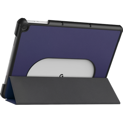 Cazy TriFold Hoes met Auto Slaap/Wake geschikt voor Google Pixel Tablet - Blauw