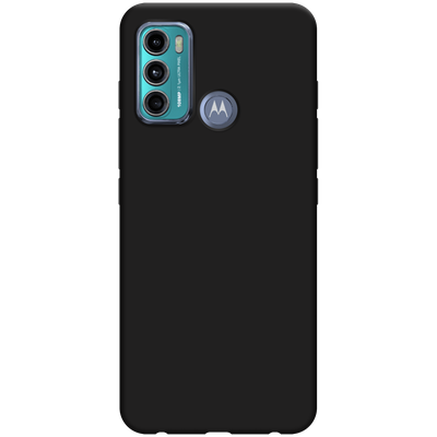 Cazy TPU Hoesje met Koord geschikt voor Motorola Moto G60 - Zwart