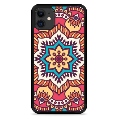 Cazy Hardcase hoesje geschikt voor iPhone 11 - Mandala Hippie