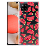 Hoesje geschikt voor Samsung Galaxy A42 - Watermeloen