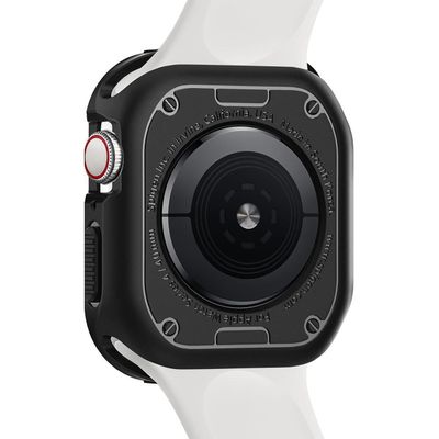Spigen Rugged Armor Apple Watch Series 44/45mm Case (Black) - 062CS24469