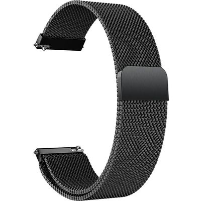 Cazy Garmin Venu Milanees armband - Zwart