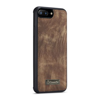 Caseme Case iPhone 7/8/SE 2020/2022 - Multifunctional Wallet - Brown