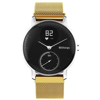 Cazy Milanees armband voor Withings Steel HR 36mm - Gold