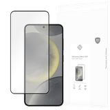 Full Cover Screenprotector geschikt voor Samsung Galaxy S24 - Gehard Glas