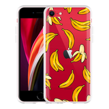 Hoesje geschikt voor iPhone SE 2020 - Banana