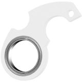 Spinner Sleutelhanger Fidget Ring - Ninja Spinner - Wit