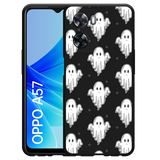 Cazy Hoesje Zwart geschikt voor Oppo A57 - Spookjes