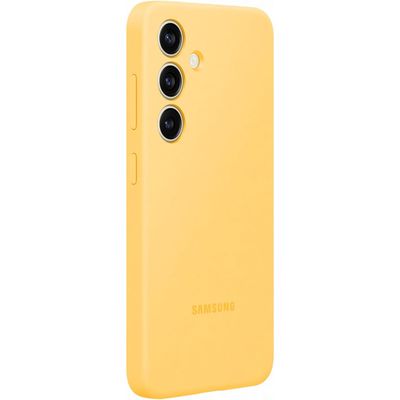 Samsung Galaxy S24 Hoesje - Samsung Silicone Case - Geel