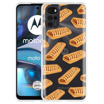 Cazy Hoesje geschikt voor Motorola Moto G22 - Frikandelbroodjes