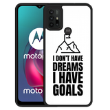 Hardcase hoesje geschikt voor Motorola Moto G10 - Goals are for Men