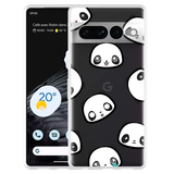 Hoesje geschikt voor Google Pixel 7 Pro - Panda Emotions