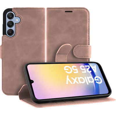 Just in Case Samsung Galaxy A25 Premium Wallet Case - Pink