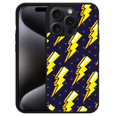 Cazy Hardcase Hoesje geschikt voor iPhone 15 Pro Pop Art Lightning