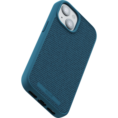 Njord Collections Fabric Case iPhone 15 (Deep Sea) NA51FA01