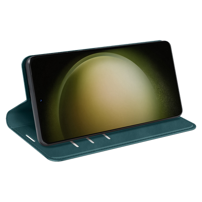Cazy Wallet Magnetic Hoesje geschikt voor Samsung Galaxy S23+ - Groen