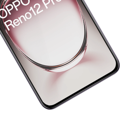 Cazy Full Cover Screenprotector geschikt voor Oppo Reno12 Pro - Gehard Glas