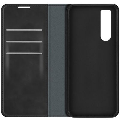 Cazy Wallet Magnetic Hoesje geschikt voor Sony Xperia 1 IV - Zwart