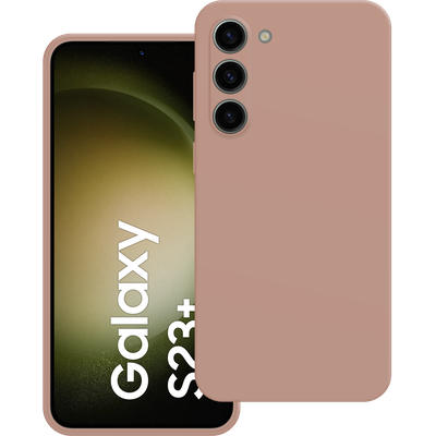 Cazy Soft Color TPU Hoesje geschikt voor Samsung Galaxy S23+ - Roze