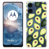 Hoesje geschikt voor Motorola Moto G04/G04s/G24/G24 Power Avocado's