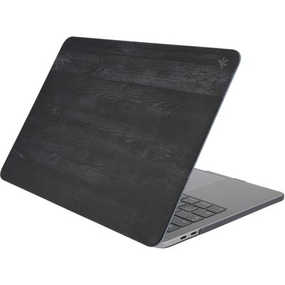 Gecko Covers Clip on Case geschikt voor MacBook Air 13 inch (2018/2019) - Zwart