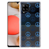 Hoesje geschikt voor Samsung Galaxy A42 - Peace