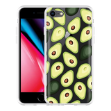 Hoesje geschikt voor iPhone 8 - Avocado's