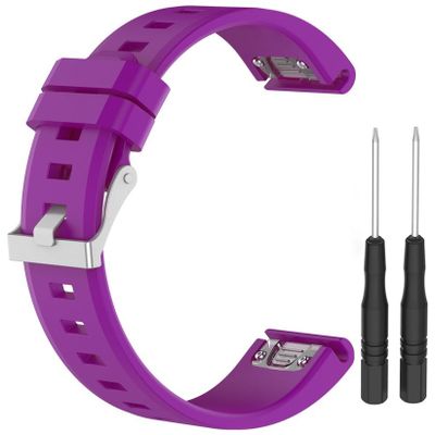 Just in Case Garmin Forerunner 935 Silicone Sportbandje (Purple)