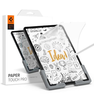 Spigen Screenprotector geschikt voor iPad Air 4/Air 5 / Pro 11 2022/2020 - Paper Touch Pro - Transparant