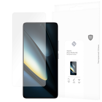 Cazy Screenprotector geschikt voor Xiaomi Poco F6 Pro - Screenprotector van Gehard Glas