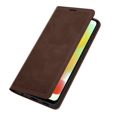Cazy Wallet Magnetic Hoesje geschikt voor Xiaomi Redmi 12C - Bruin