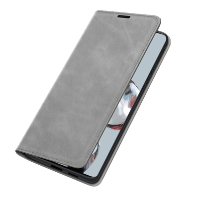 Cazy Wallet Magnetic Hoesje geschikt voor Xiaomi 12T/12T Pro - Grijs
