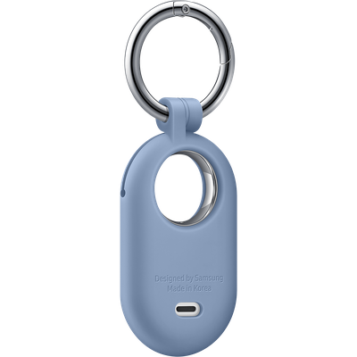 Silicone Case Geschikt voor Samsung SmartTag2 - Blauw