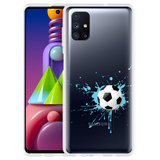 Hoesje geschikt voor Samsung Galaxy M51 - Soccer Ball
