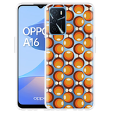 Hoesje geschikt voor Oppo A16/A16s - 70s Oranje