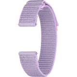 Samsung Galaxy Watch 20mm Fabric Bandje S/M - Lavendel