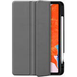 TriFold Hoes met Penhouder geschikt voor iPad Pro 12.9 2020 (4th Gen) - Grijs