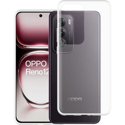 Cazy Soft TPU Hoesje geschikt voor Oppo Reno12 - Transparant