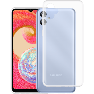 Cazy TPU Hoesje met Koord geschikt voor Samsung Galaxy A04e - Transparant