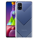 Hoesje geschikt voor Samsung Galaxy M51 - Art Lines