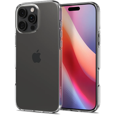 Spigen Hoesje geschikt voor iPhone 16 Pro - Liquid Crystal - Transparant