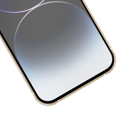 Cazy Tempered Glass Screen Protector geschikt voor iPhone 14 Pro Max - Zwart - 2 stuks