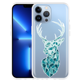 Hoesje geschikt voor iPhone 13 Pro Max - Art Deco Deer