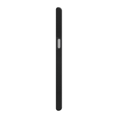 Cazy Rugged Texture TPU Hoesje - Telefoonhoesje geschikt voor iPhone 15 Pro - Zwart