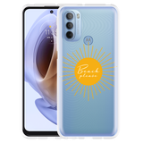 Hoesje geschikt voor Motorola Moto G41 - Beach Please