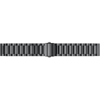 Cazy Metalen armband voor Garmin Venu - Zwart