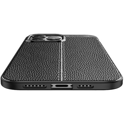 Cazy TPU Hoesje Soft Design geschikt voor iPhone 13 Pro Max - Zwart