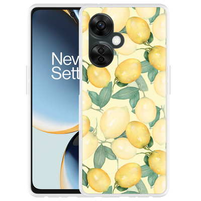 Cazy Hoesje geschikt voor OnePlus Nord CE 3 Lite 5G Lemons