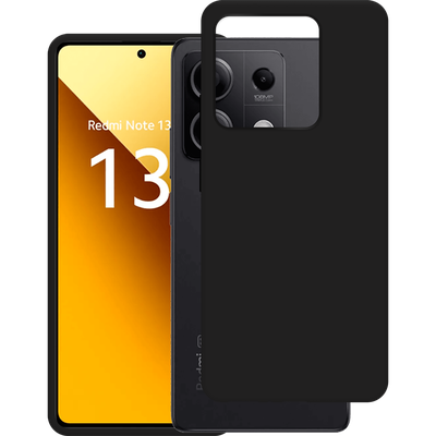 Just in Case Xiaomi Redmi Note 13 5G - Soft TPU Case with Necklace Strap - Black