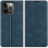 Wallet Magnetic Hoesje geschikt voor iPhone 13 Pro - Blauw